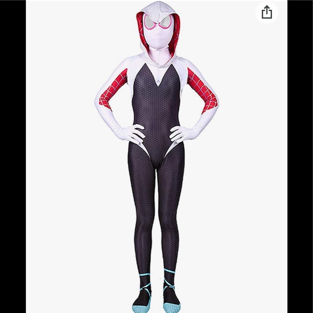 Brand new Gwen Stacy Spider-Man costume kids last one left